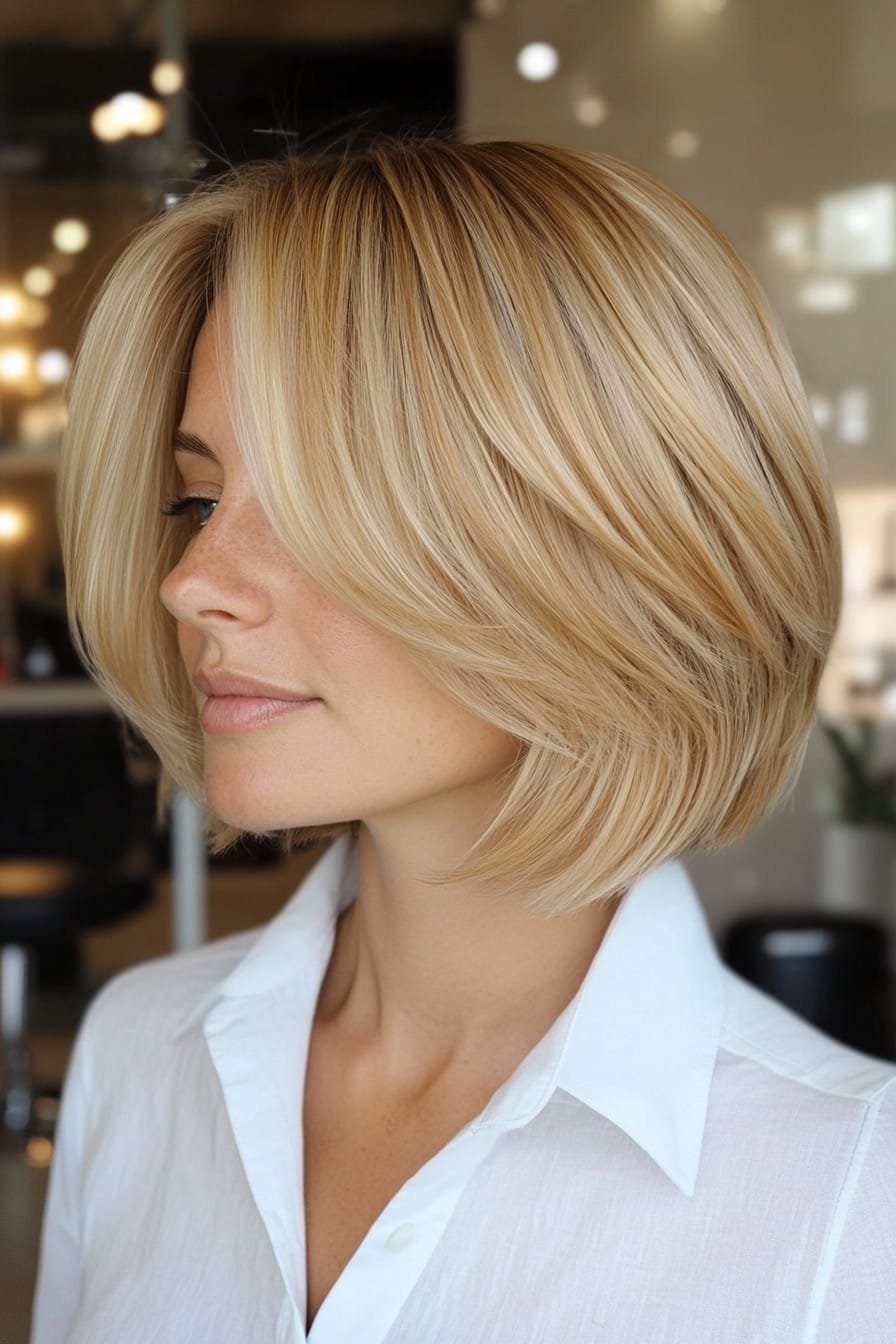 Soft Honey Blonde Hair