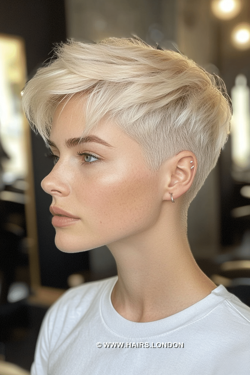 Soft Icy Pearl Blonde Hair