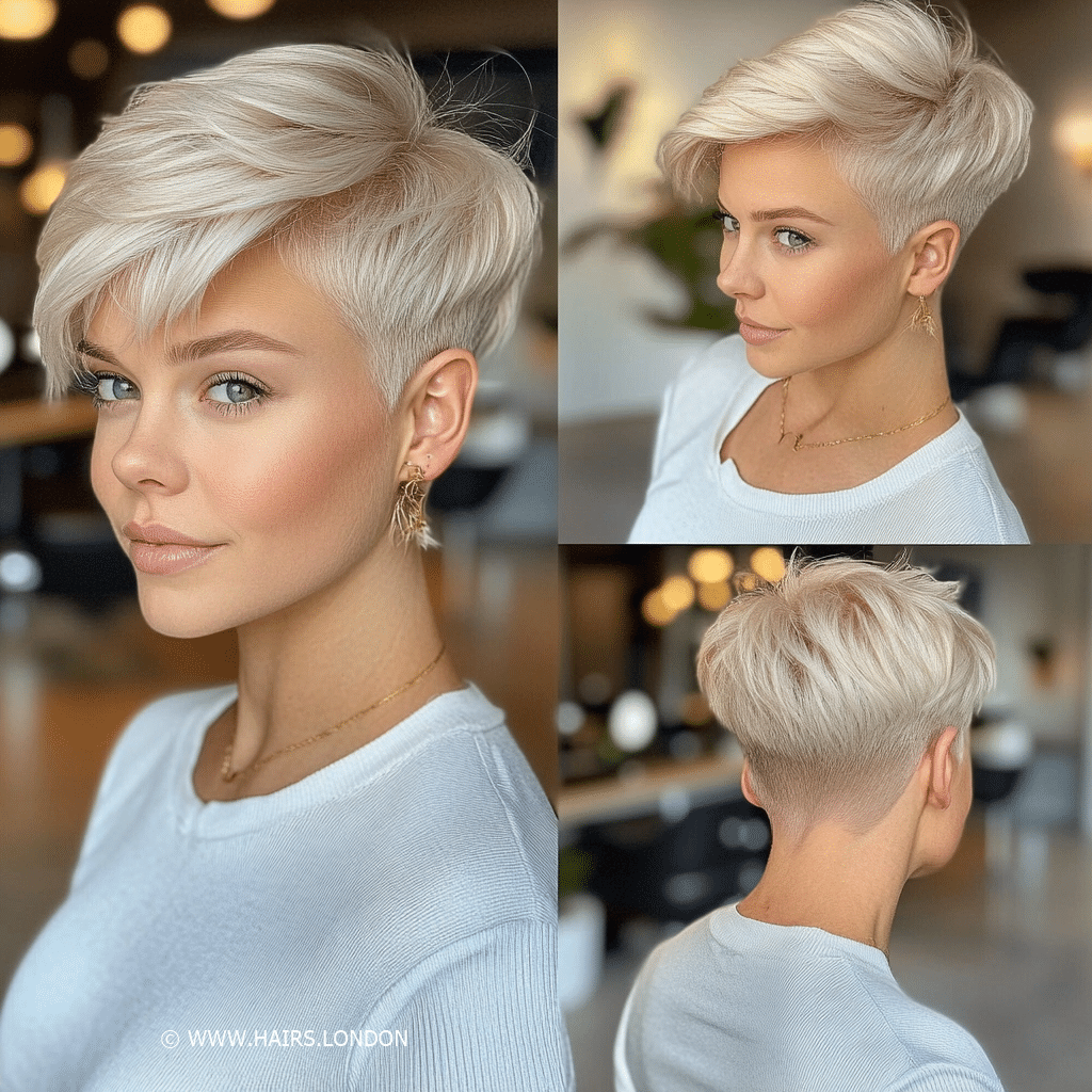 Soft Platinum Blonde Hair