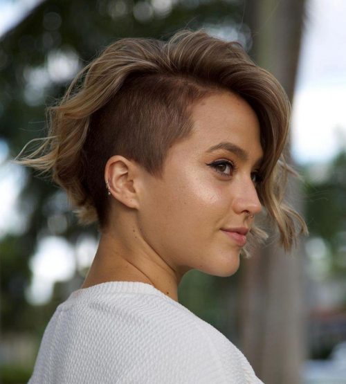 46 Stylish Ways to Wear a Modern Undercut Bob Haircut