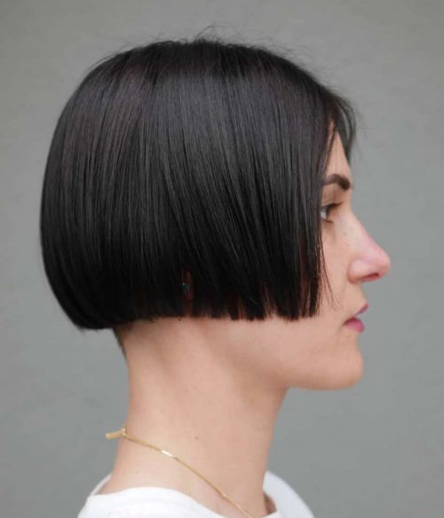 46 Stylish Ways to Wear a Modern Undercut Bob Haircut