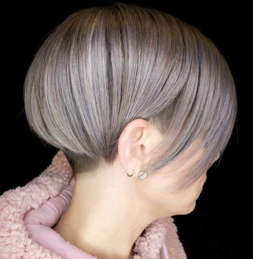 46 Stylish Ways to Wear a Modern Undercut Bob Haircut