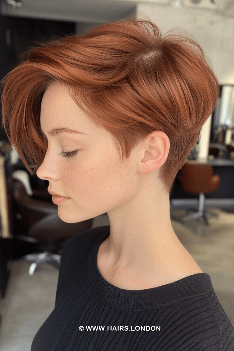 Warm Copper Auburn Hair