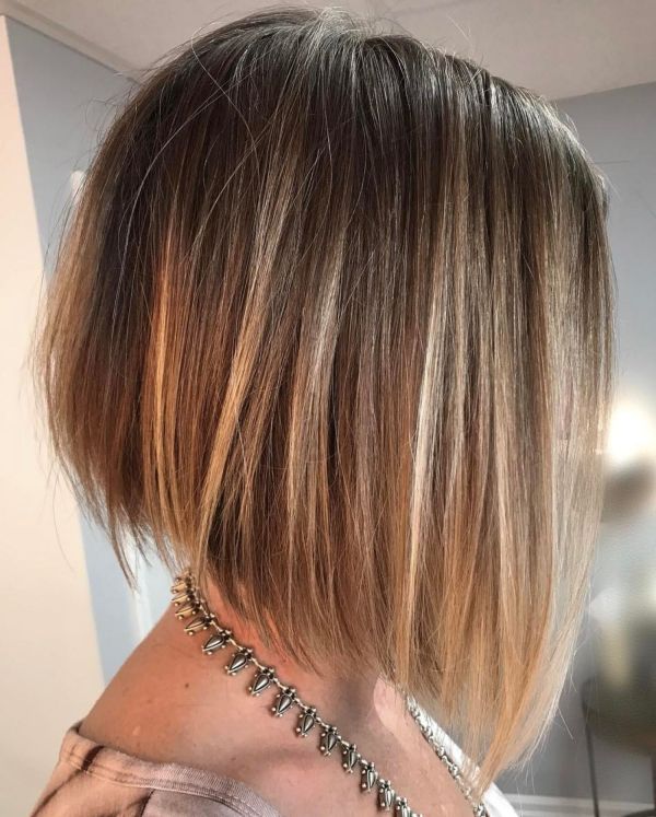 Angled Bob For Straight Fine Hair