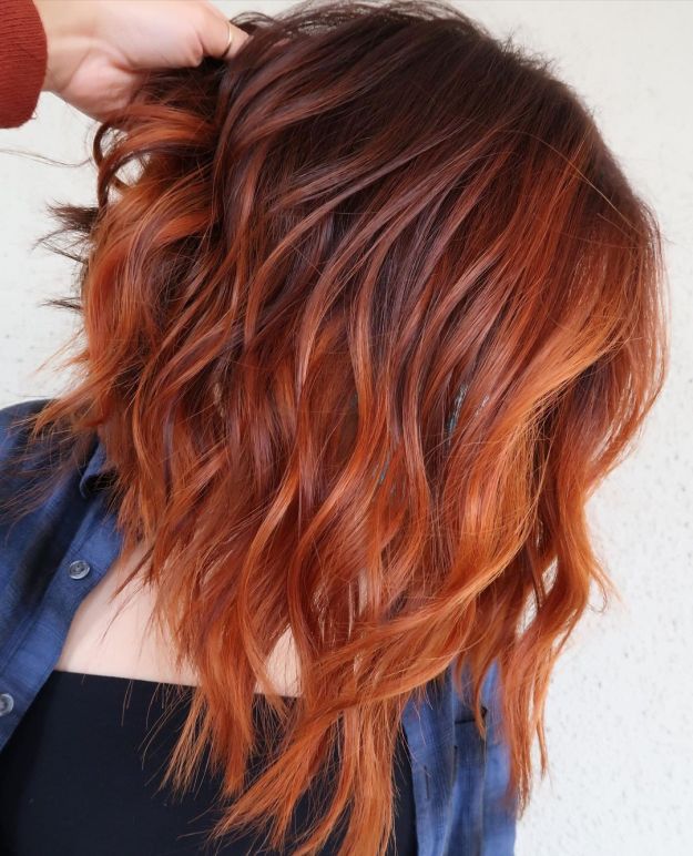 Apple Cider Hair Color for Fall
