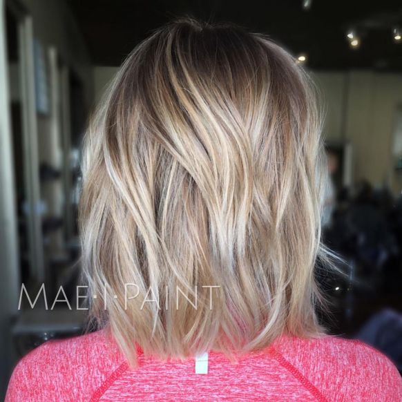 Blonde Bob Hairstyle For Fine Hair