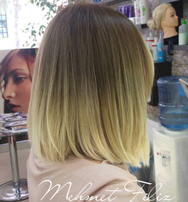 Blonde Ombre Bob