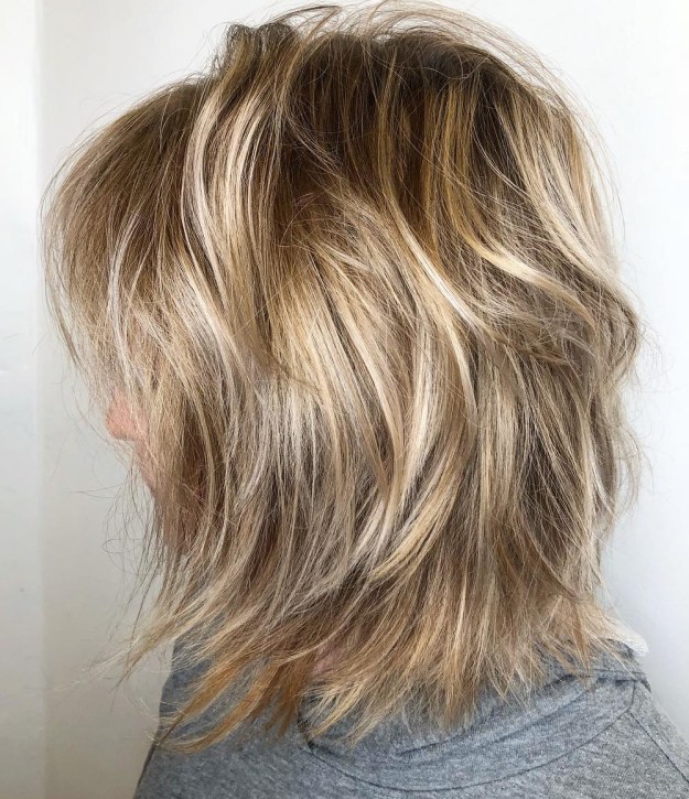 Blonde Sun-Kissed Messy Bob