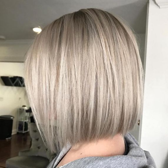 Blunt Platinum Bob