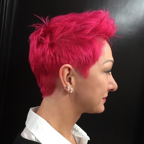 Bright Pink Pixie