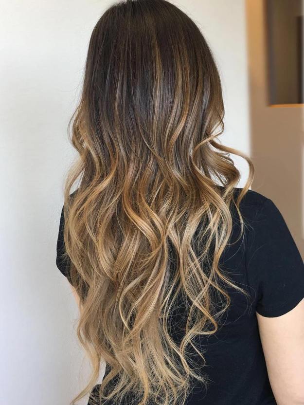 Bronde Balayage for Long Fine Hair