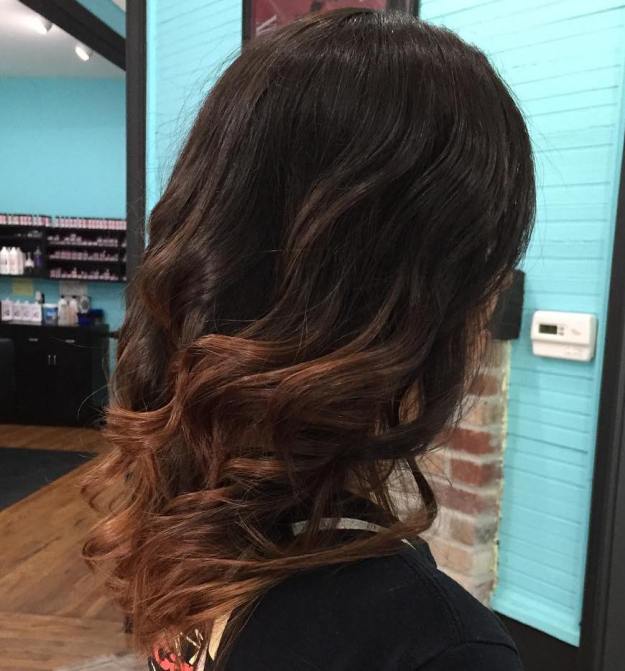 Brown Balayage For Black Hair