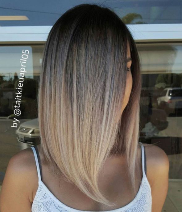 Brown Ombre Lob