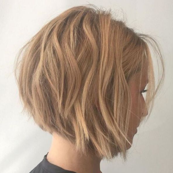 Chin-Length Choppy Bob