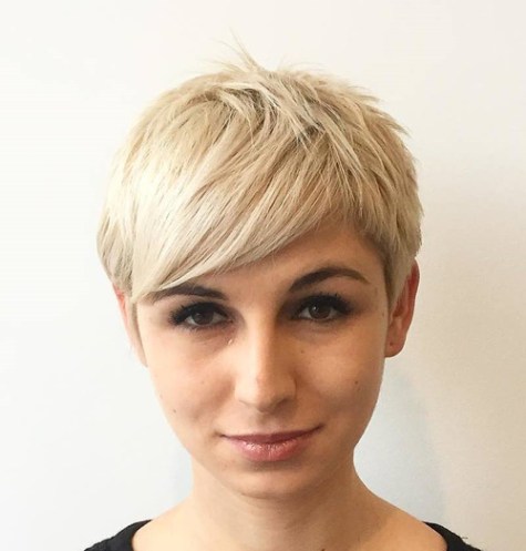 Chopped Blonde Pixie