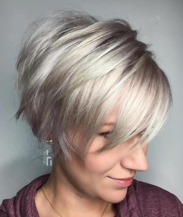 Choppy Long Pixie Cut