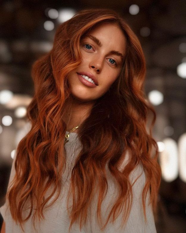Copper Fall Hair Color