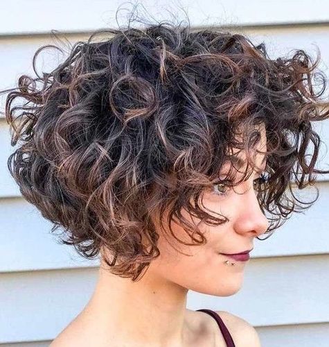 Curly Bob Hairstyle