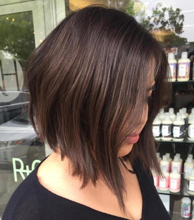 Dark Brown Angled Lob