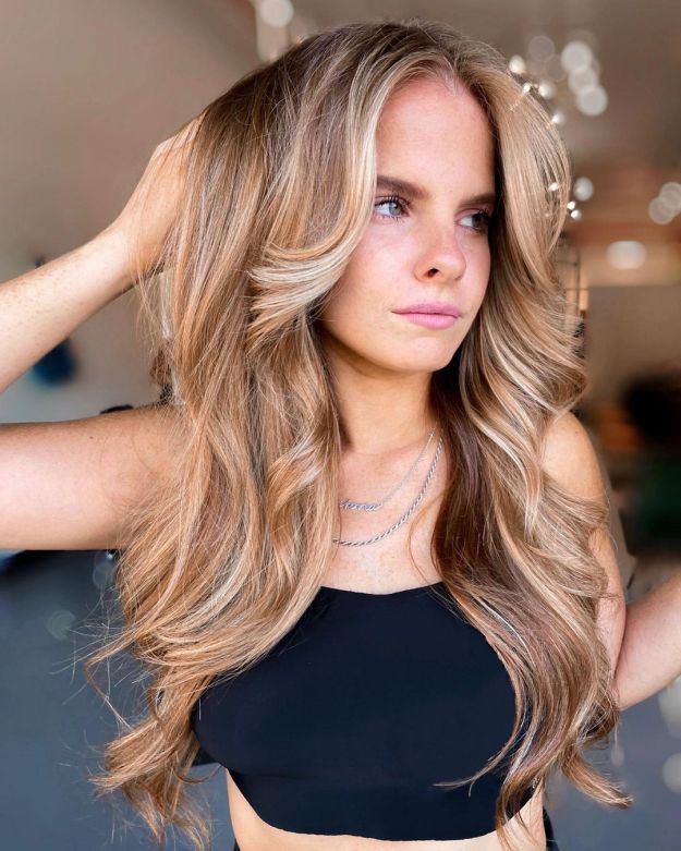 Dimensional Light Brown Hair Color