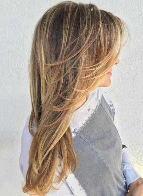 Layered Haircut For Long Fine Hair