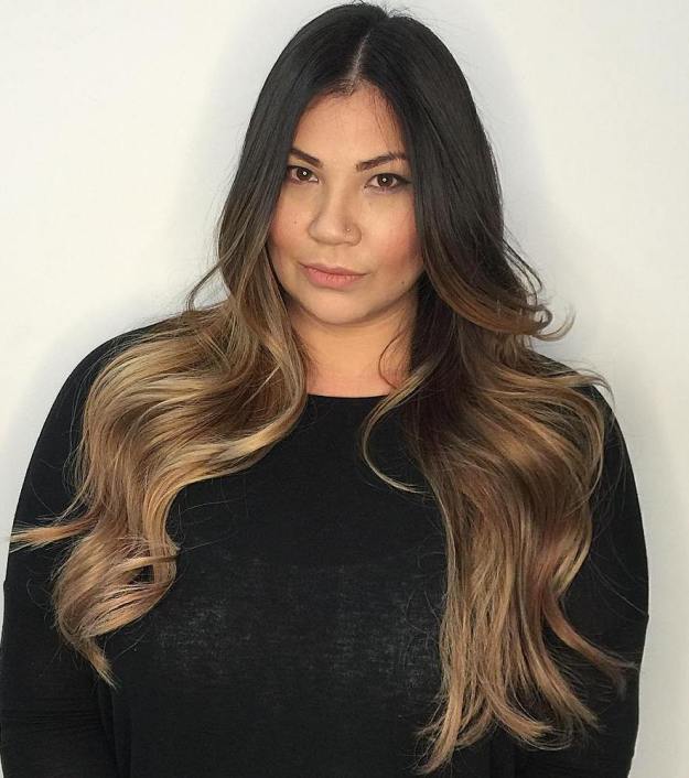 Light Brown Ombre For Black Hair