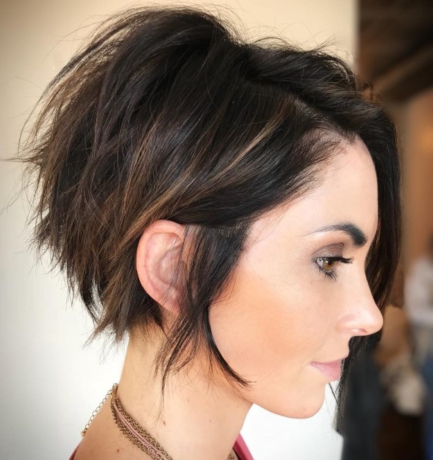 Long Choppy Messy Pixie