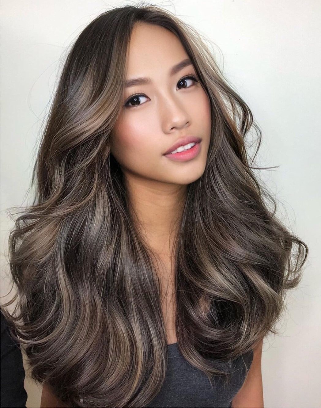 Low-Maintenance Ash Brown Hair