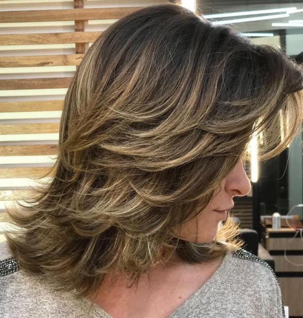 Medium Cut With Light Layers