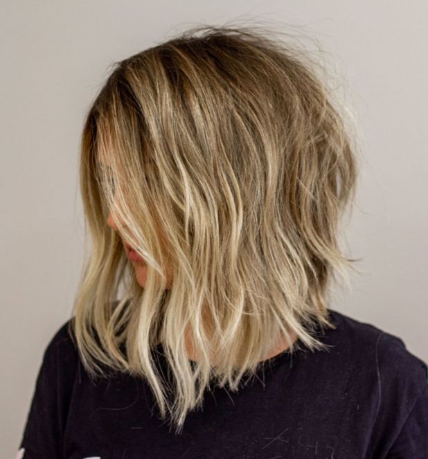 Messy Long Bob Haircut