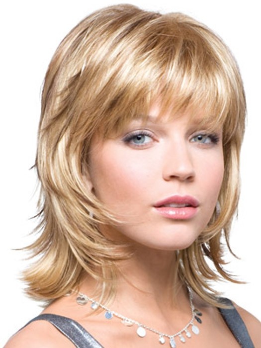 modern medium shag haircut