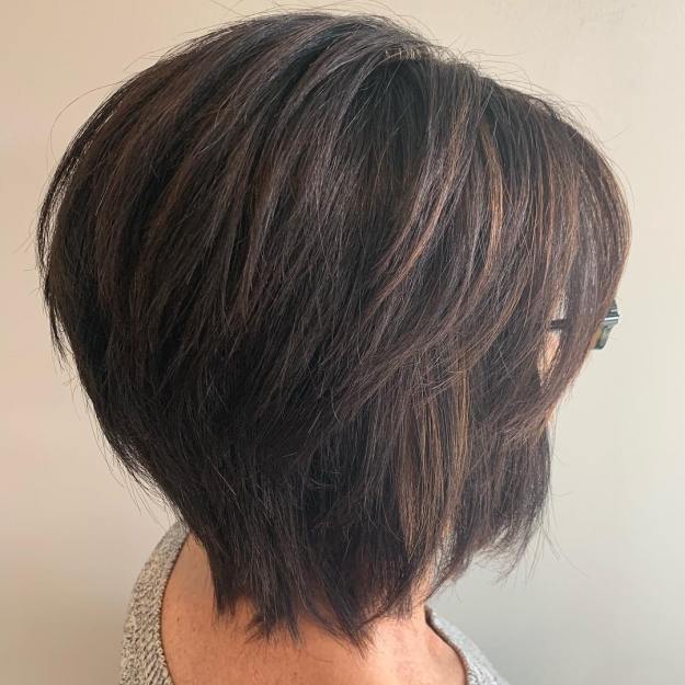 Razored Bob For Thick Hair
