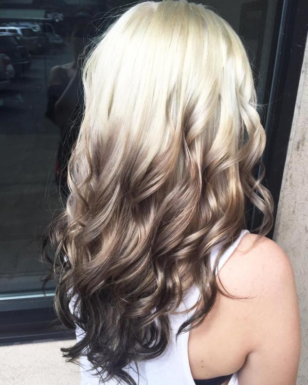 Reverse Ombre For Blonde Hair