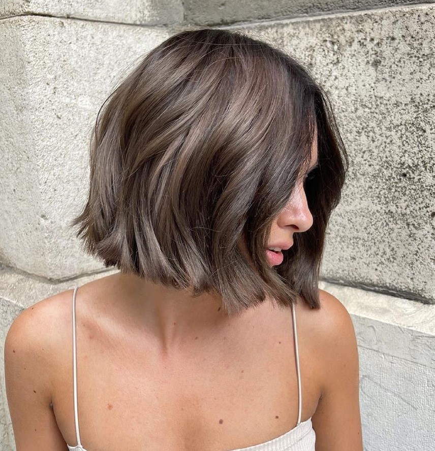 Short Ash Brown Bob