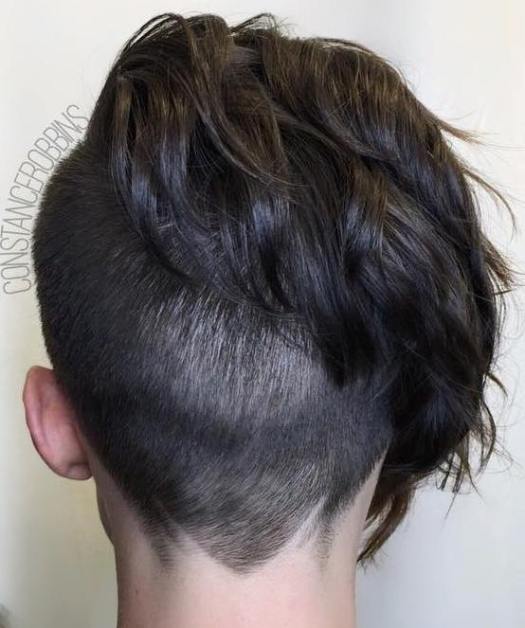 Short Asymmetrical Undercut Hairstyle