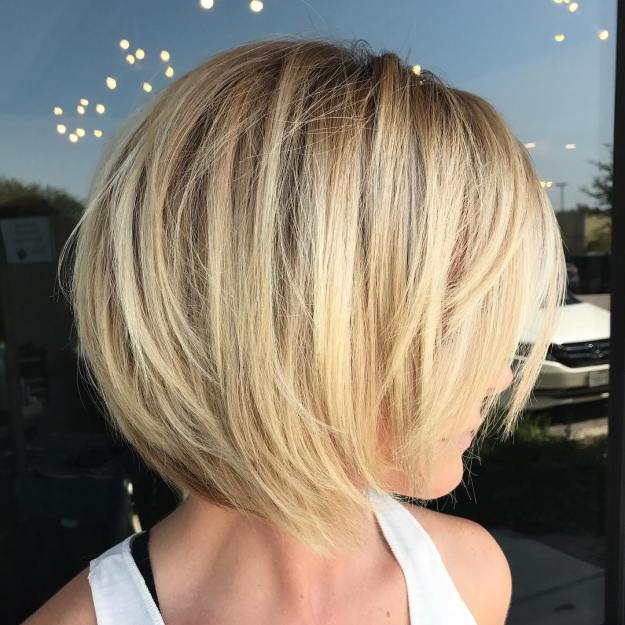 Short Blonde Balayage