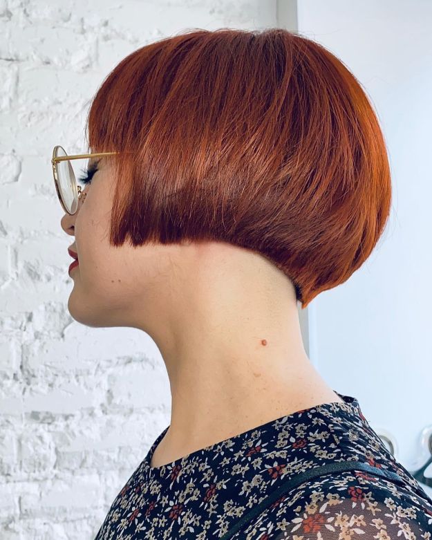 Short Bob with Layers and Sharp Edges