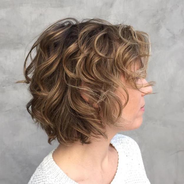 Short Curly Hairstyle