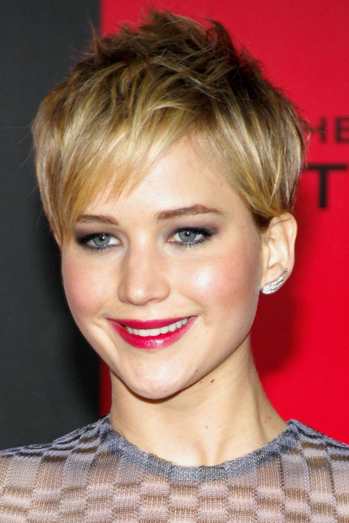 Short Edgy Pixie with Bangs