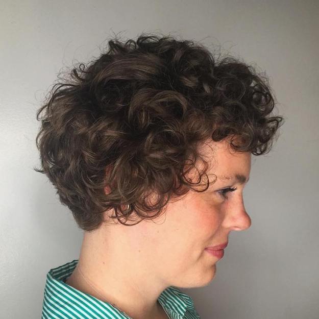 Short Haircut For Curly Hair