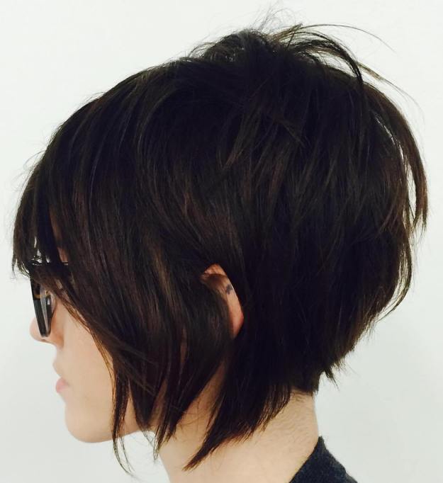 Short Shaggy Bob Haircut