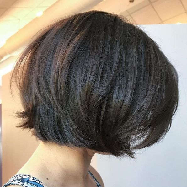 Straight Cut Bob with Layers
