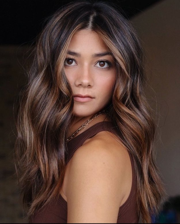 Subtle Brown Balayage