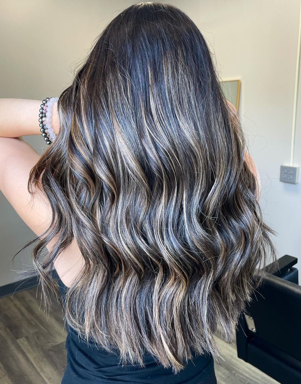 Vibrant Light Brown Highlights