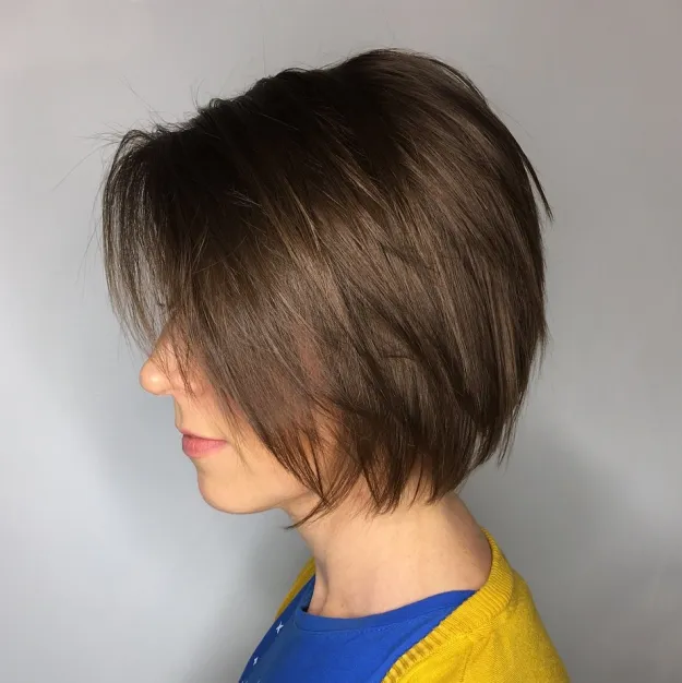 41 Elegant Short Bob Haircuts and Hairstyles with Bangs
