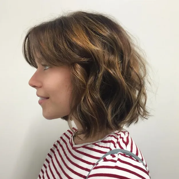 41 Elegant Short Bob Haircuts and Hairstyles with Bangs