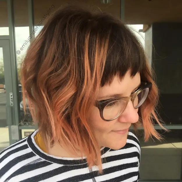 41 Elegant Short Bob Haircuts and Hairstyles with Bangs