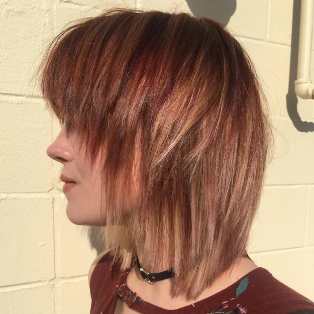 41 Elegant Short Bob Haircuts and Hairstyles with Bangs