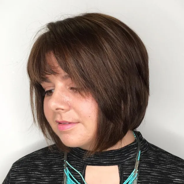 41 Elegant Short Bob Haircuts and Hairstyles with Bangs