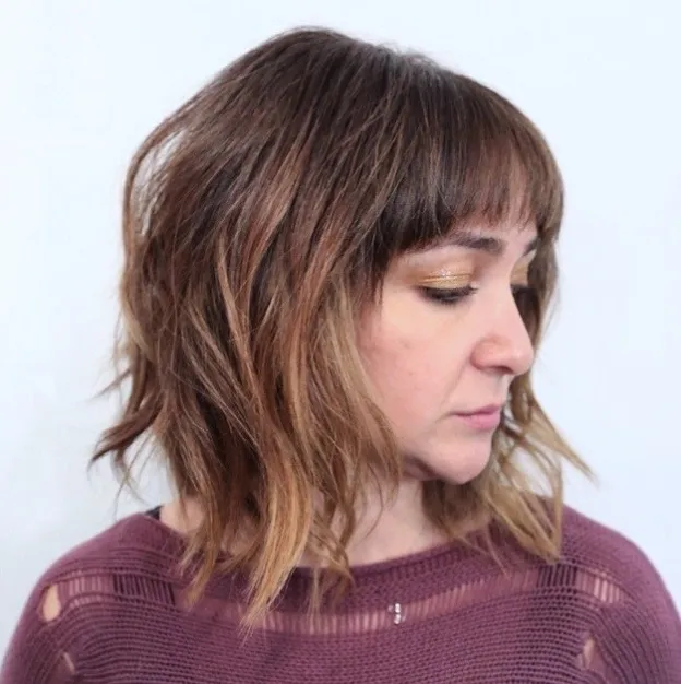 41 Elegant Short Bob Haircuts and Hairstyles with Bangs